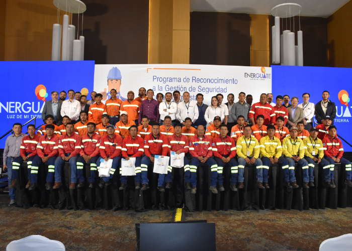 La seguridad en ENERGUATE es una obra construida con esfuerzo y pasión por proteger lo más valioso que tenemos, nuestros colaboradores.